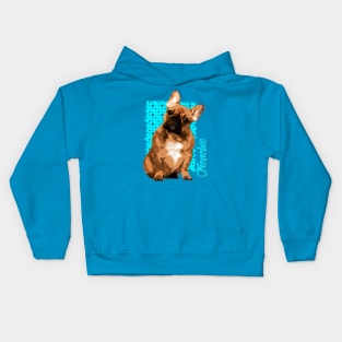 French Bulldog Puppy Kids Hoodie